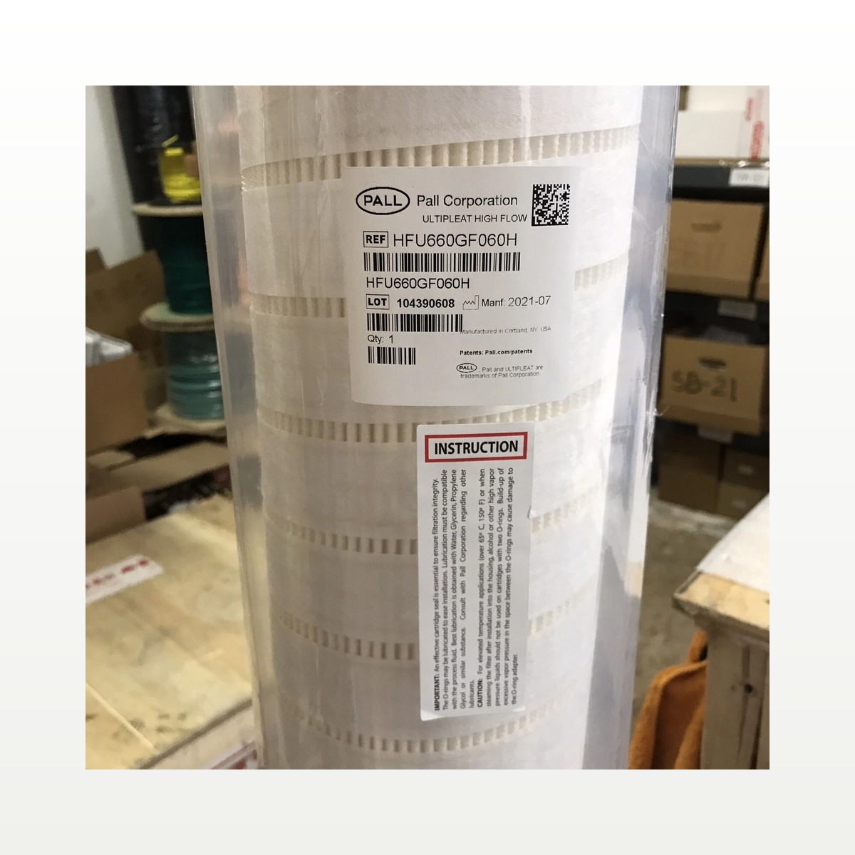 Pall Ultipleat High Flow Filter System | HFU660GF060H