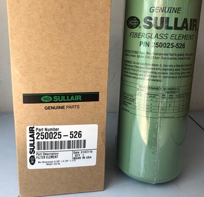Sullair 250025-526 Air Compressor Oil Filter