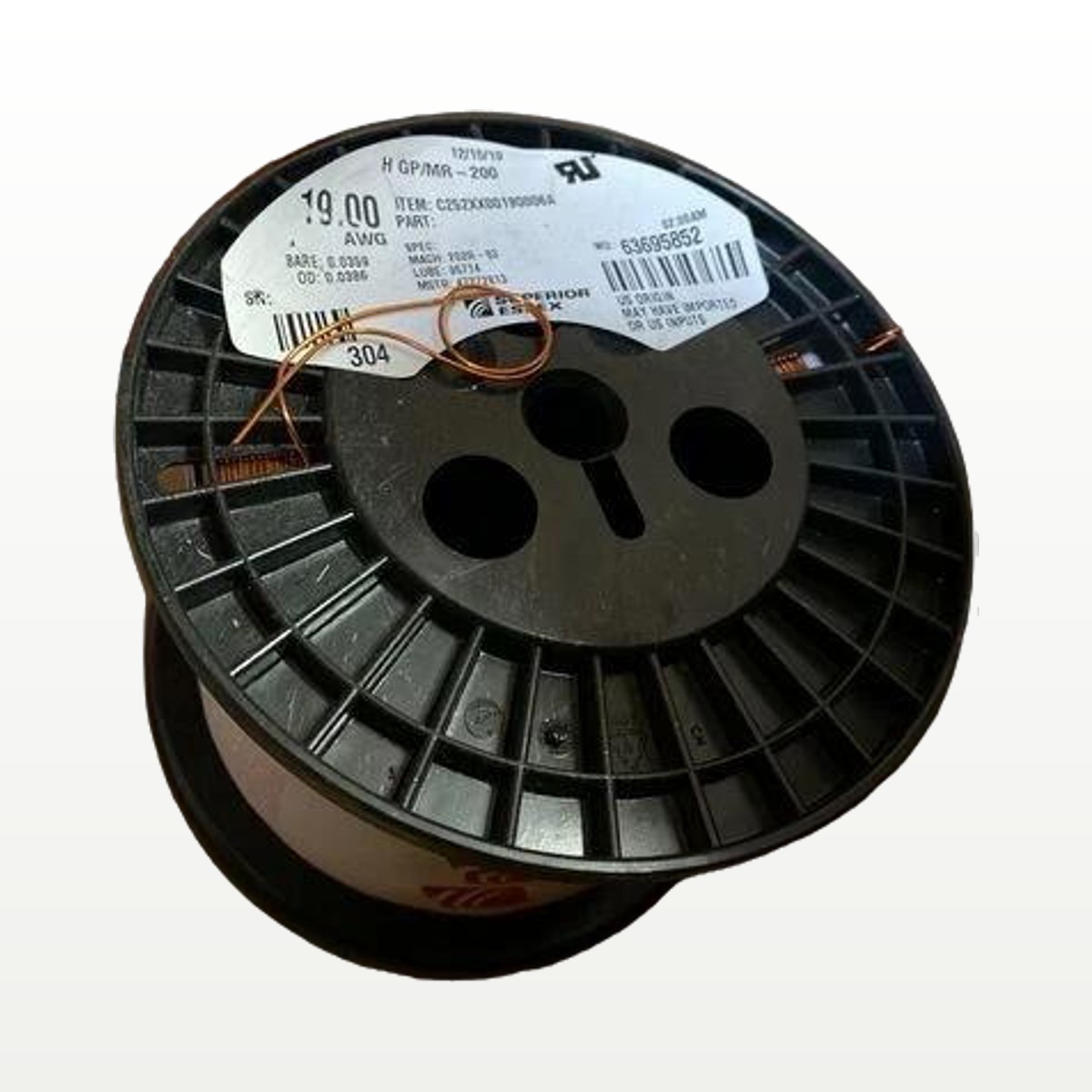 Essex Ultrashield Copper Magnet Wire Awg 19 - 10 LB Spool | ULTRASHIELD-AWG19-10LB