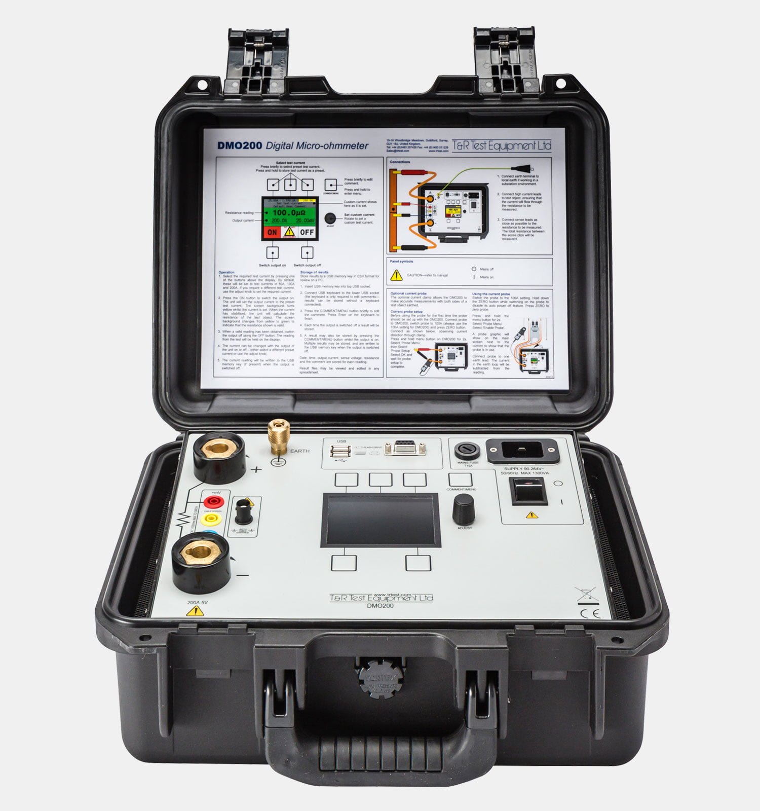 DMO200N Digital Micro-Ohmmeter