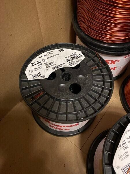 Essex Ultrashield Copper Magnet Wire (Sizes Awg 20) Approx 10 LB