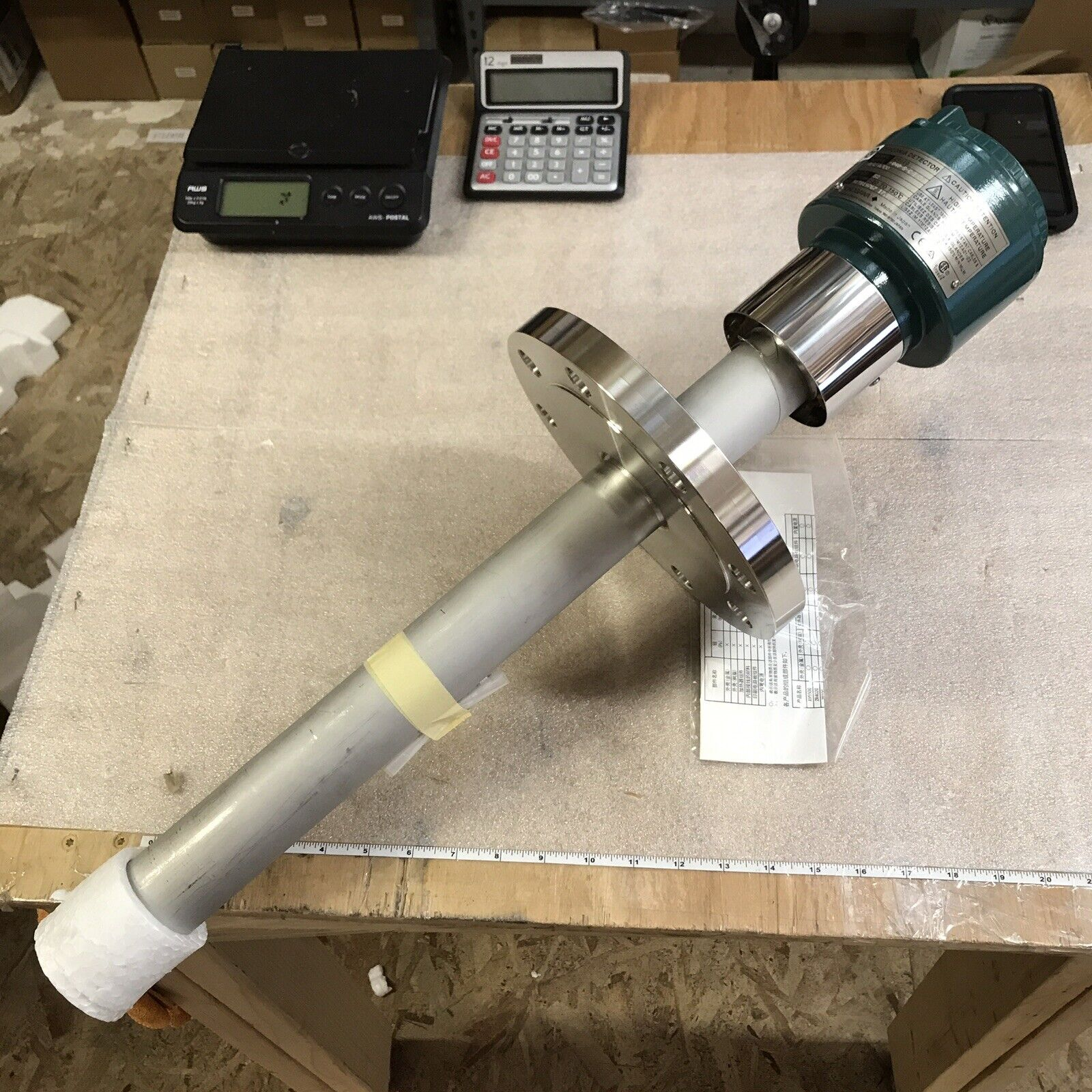 Yokogawa ZR22G-040-S-C-E-T-M-E-A/CV Separate Zirconia Oxygen/Humidity Analyzer